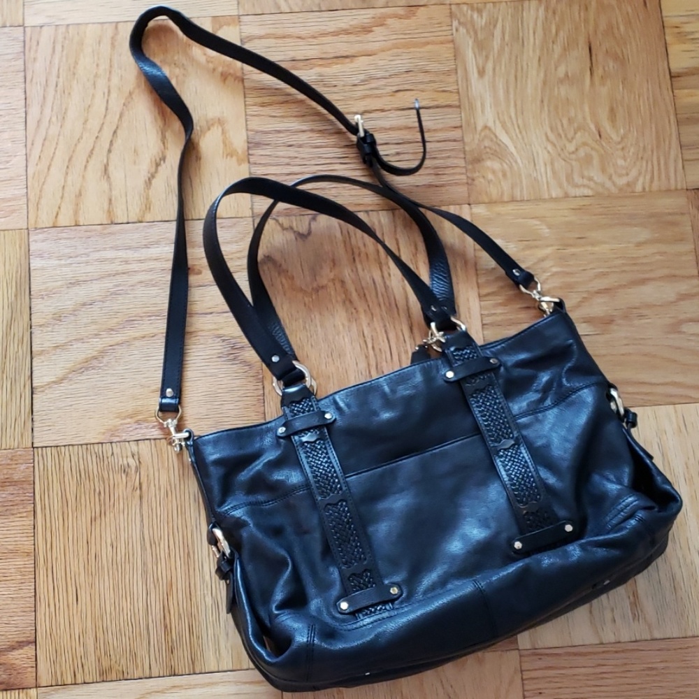 Leather tote - perfect for work